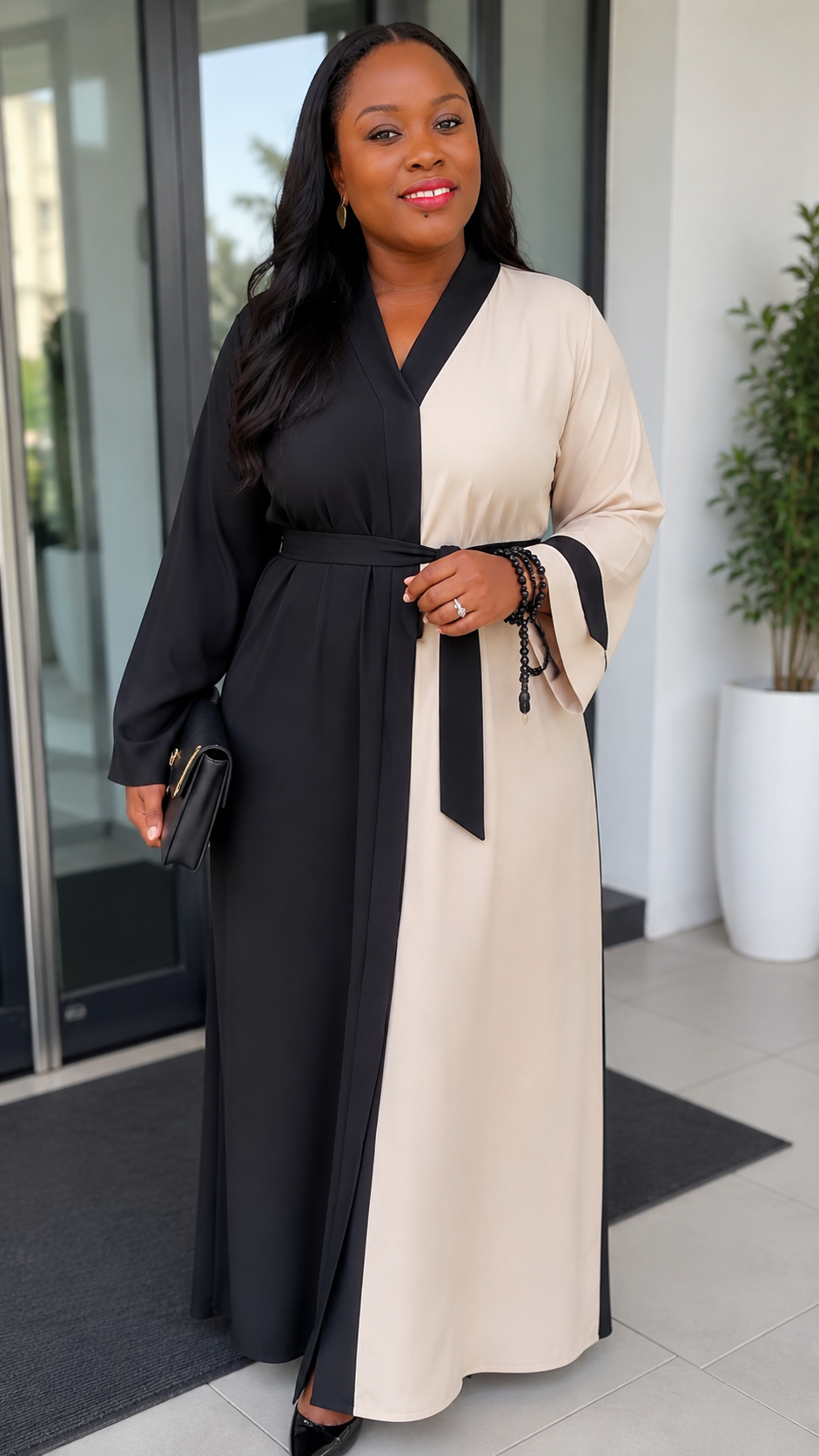 ABAYA MODERNE & ROBE AMPLE LONGUE