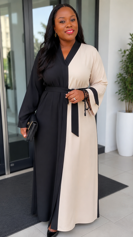 ABAYA MODERNE & ROBE AMPLE LONGUE
