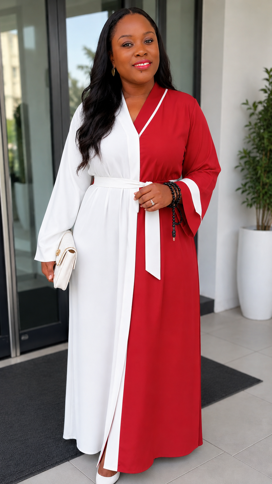 ABAYA MODERNE & ROBE AMPLE LONGUE