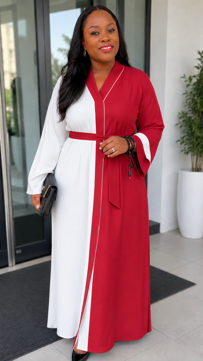 ABAYA MODERNE & ROBE AMPLE LONGUE