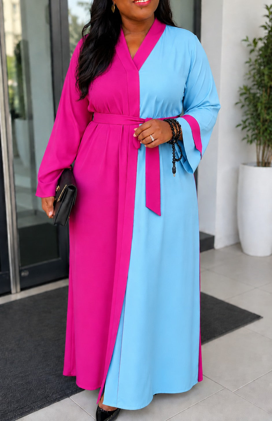 ABAYA MODERNE & ROBE AMPLE LONGUE