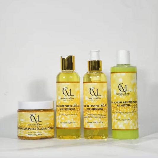 QUATUOR NETTOYANTS CURCUMA ET MATCHA