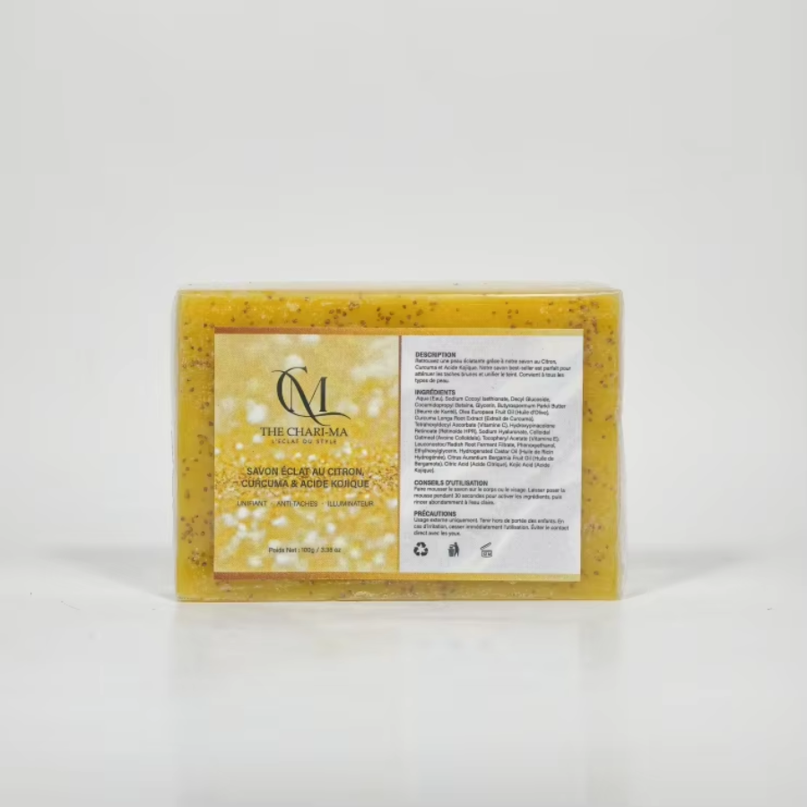 SAVON UNIFIANT AU CURCUMA