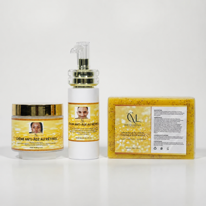 TRIO ANTI AGE ( RETINOL CURCUMA)
