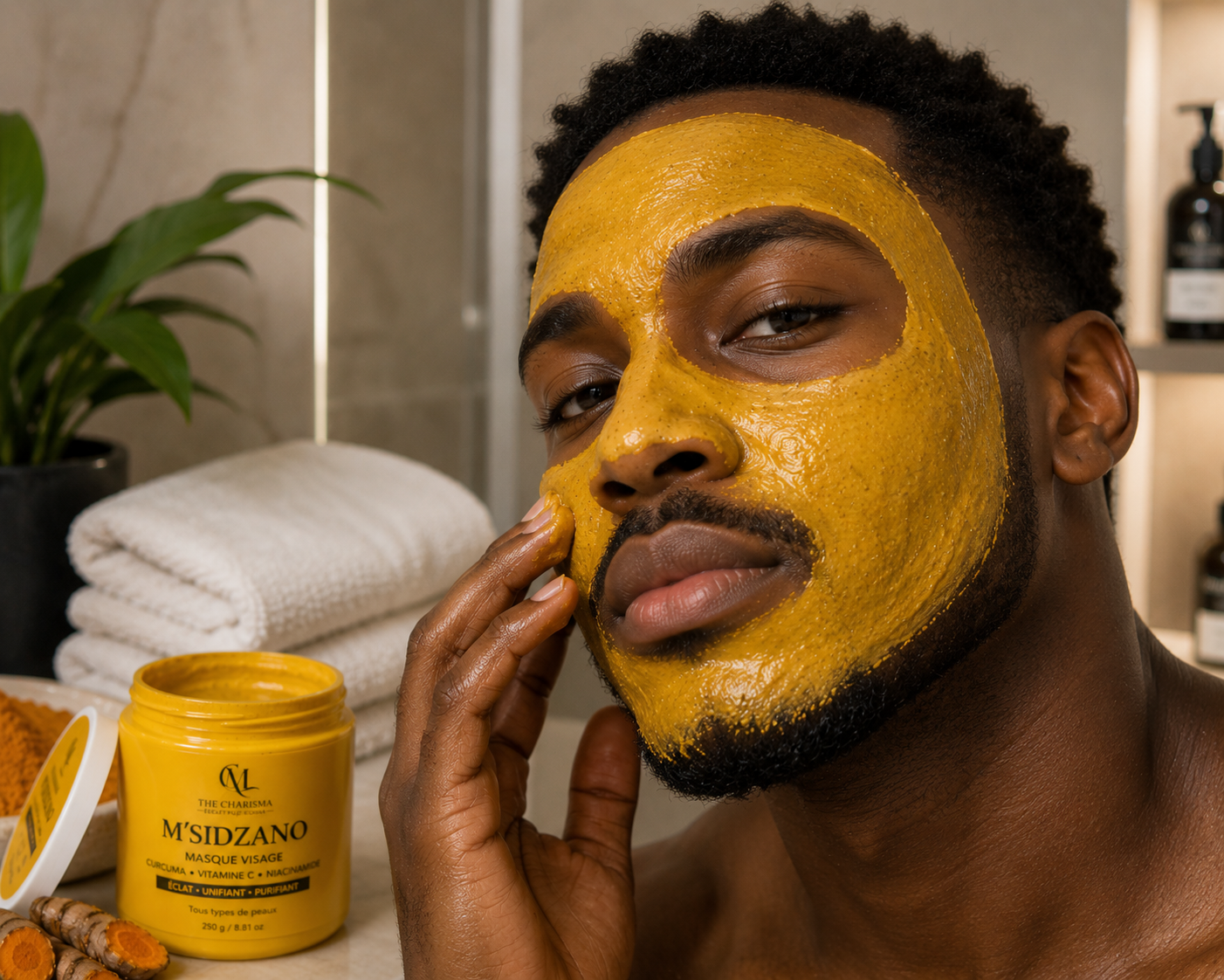 M'SIDZANO (MASQUE BOIS DE SANTAL)