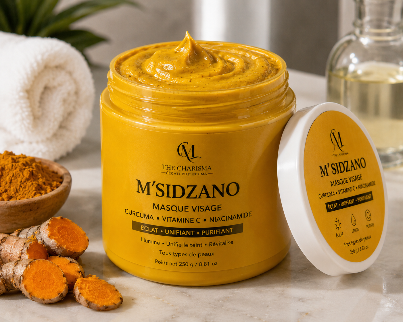 M'SIDZANO (MASQUE BOIS DE SANTAL)