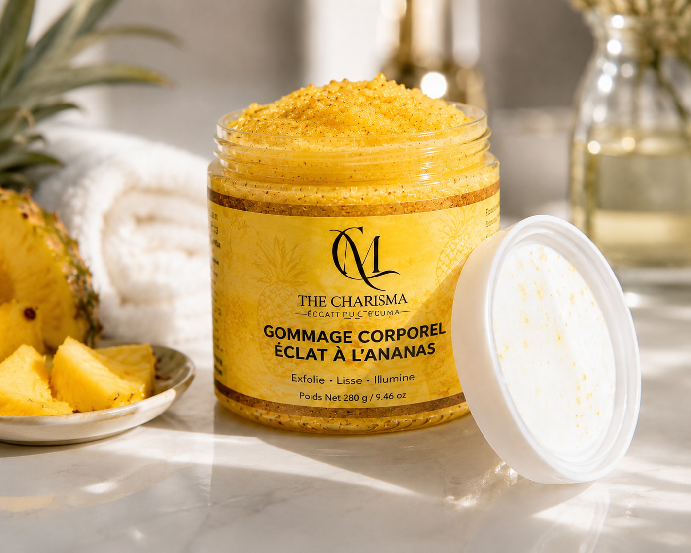 GOMMAGE CORPOREL ANANAS