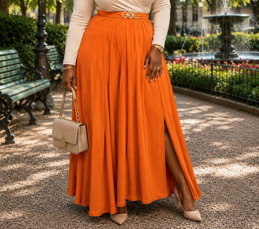 ENSEMBLE JUPE LONG
