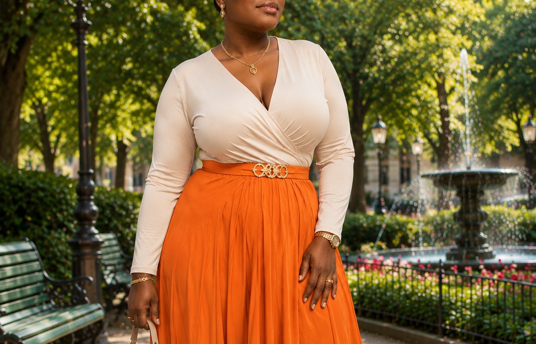 ENSEMBLE JUPE LONG